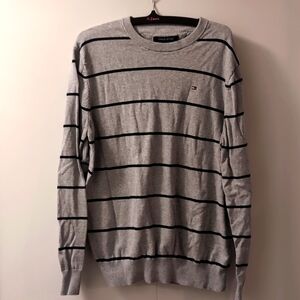 Grey And Black Sweater